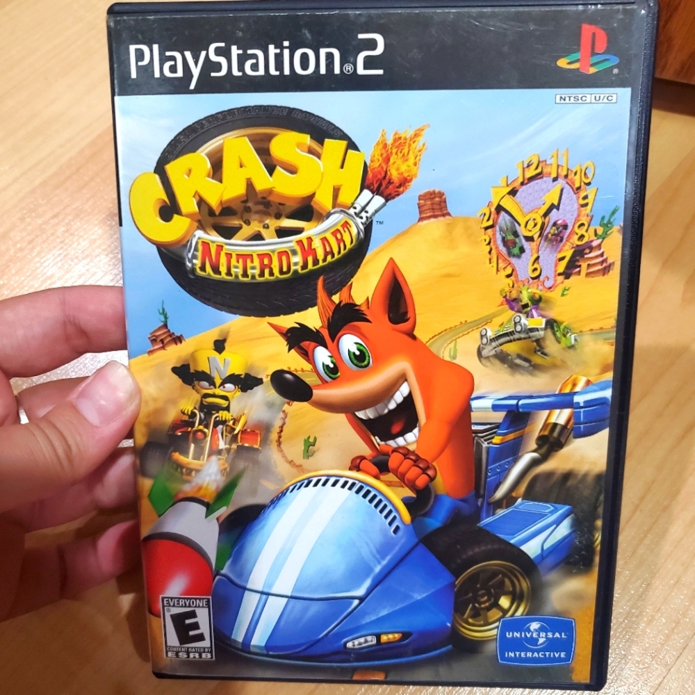 Crash nitro kart ps2 game